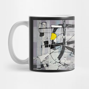 Expressive automatism abstract 912 Mug